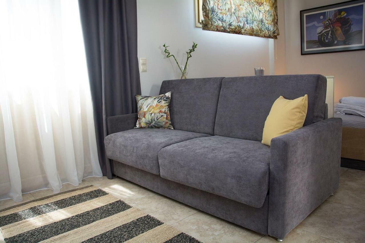 Quiet Urban Studio With Private Backyard Thessaloníki Luaran gambar