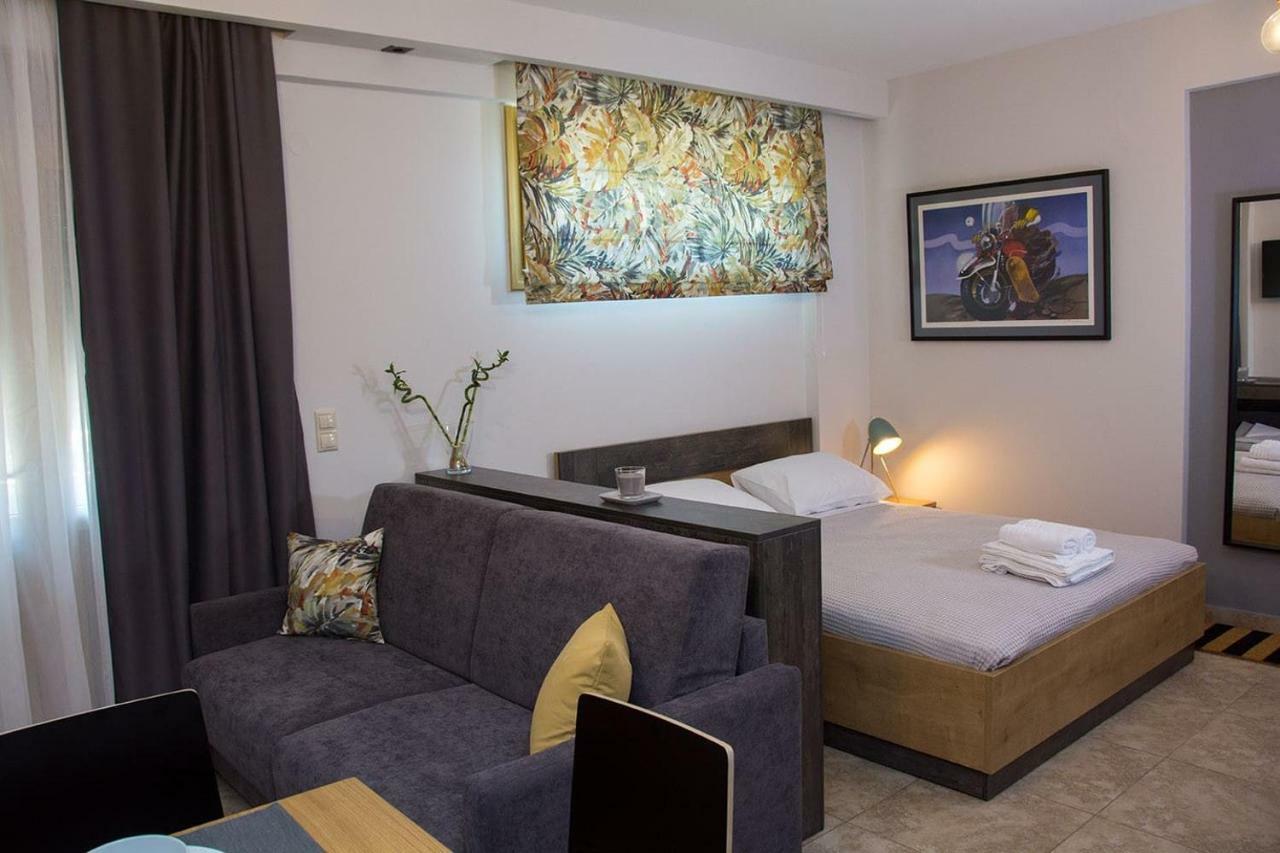 Quiet Urban Studio With Private Backyard Thessaloníki Luaran gambar